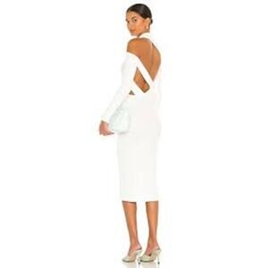 LNA (REVOLVE) Auto Lux Midi Dress